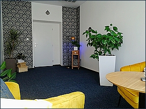 místnost psychoterapie v Plzni